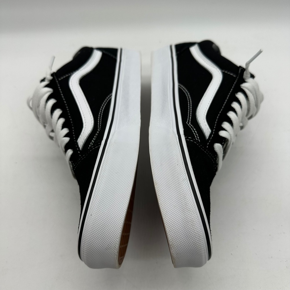 Vans 500714 VN000D3HY28 Mens 10 Black Old Skool Low Suede Canvas Skate Shoes - Picture 10 of 11